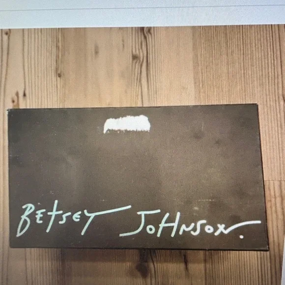 Betsy Johnson NWT - Size 7.5 Elegant Debie Bejeweled Strap Wedge - Picture 2 of 14